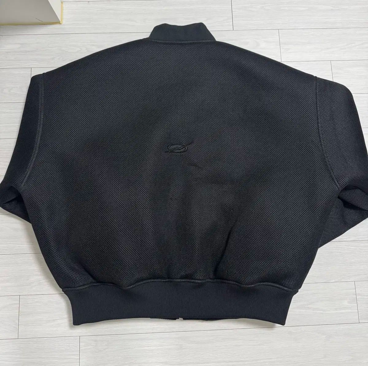 51パーセントメッシュMA-1ブラックジャケット