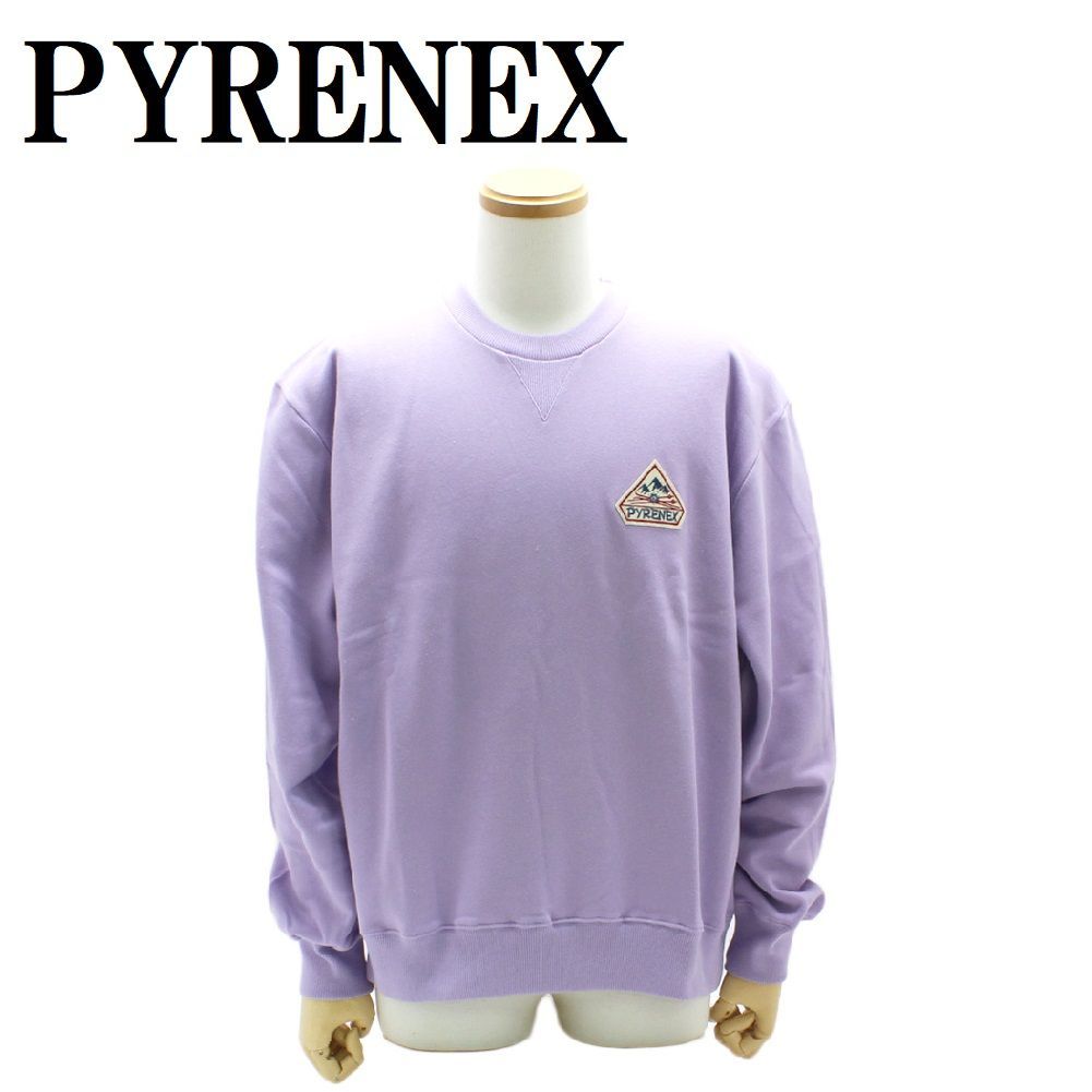 ピレネックス PYRENEX PHASE BRUSHED HUS017 WISTERIA P5120 M L スウェット カットソー トレーナー おしゃれ メンズ レディース ウィスタリア