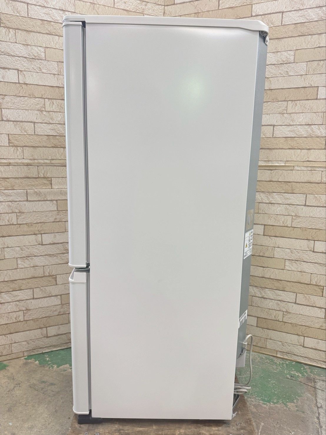 大阪送料無料☆3か月保障付き☆冷蔵庫☆三菱☆2ドア☆2022年☆MR-P15G