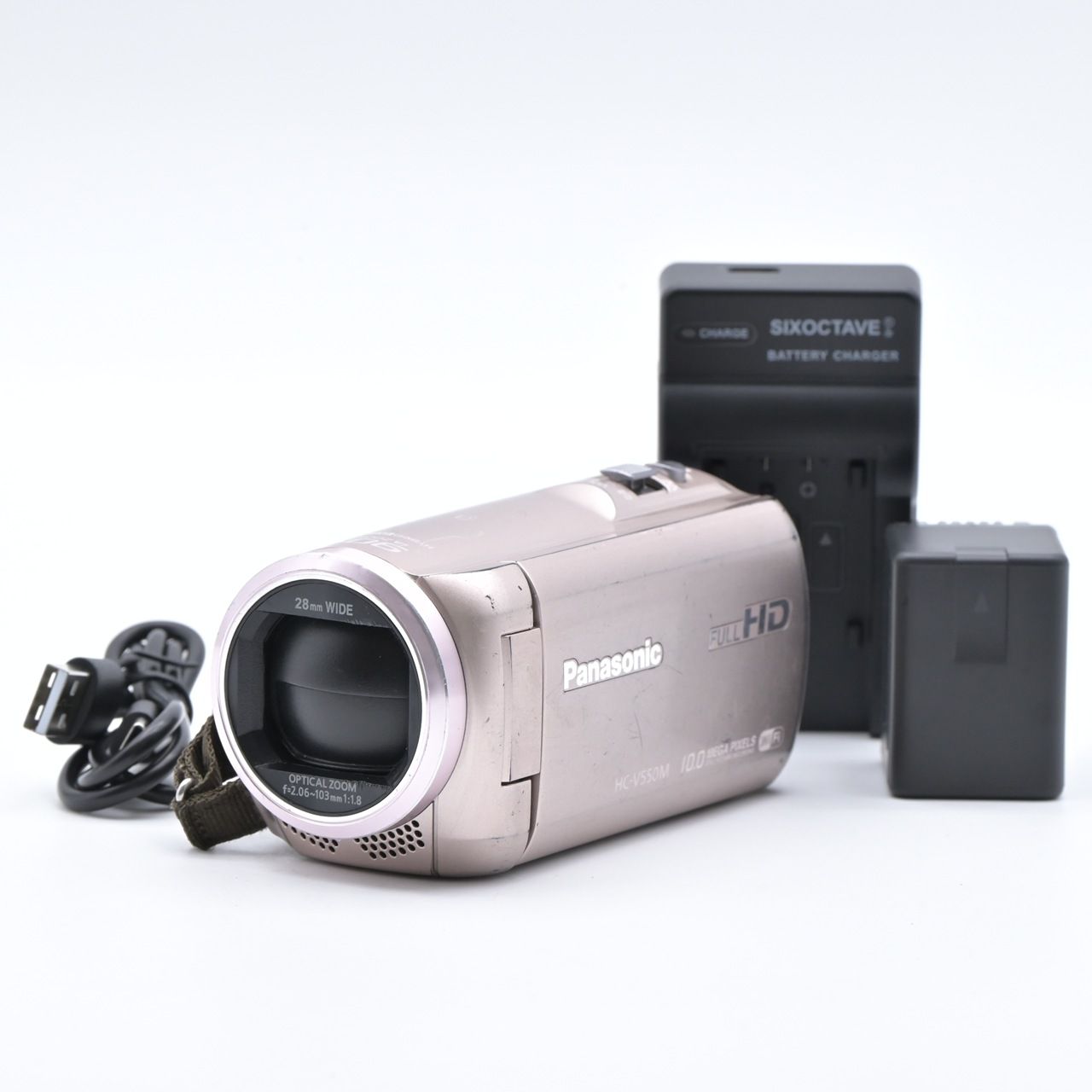 パナソニック HC-V550M デジタルハイビジョンカメラ 中古Panasonic