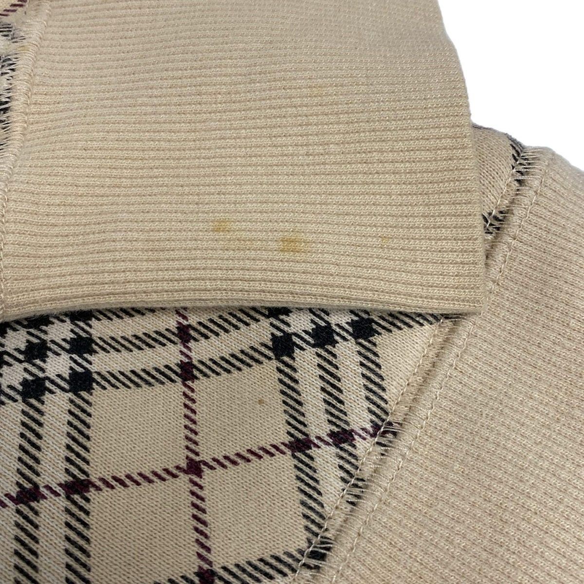 チェック柄 ジップアップ