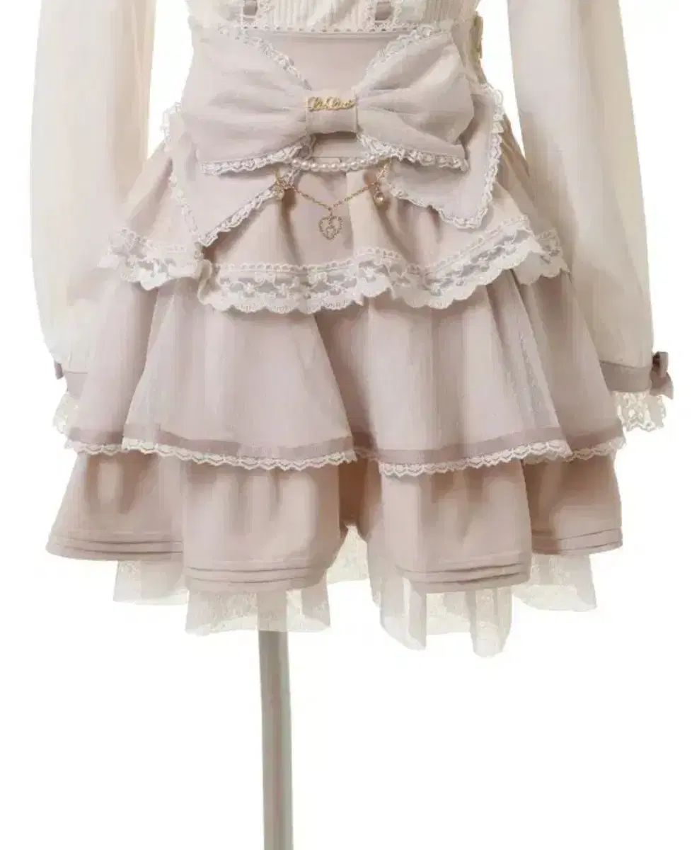 LIZ LISA リズリサ ビッグ リボン ティアード スカート 量産型