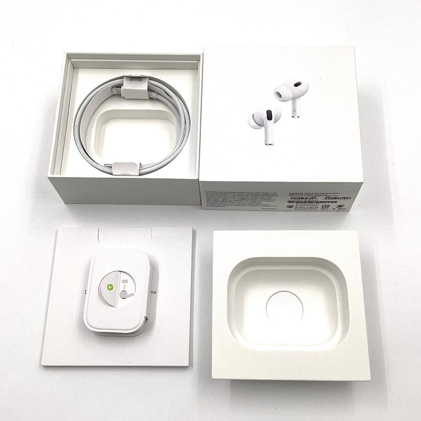 全額返金保証】【最速発送】Apple AirPods Pro（第2世代） 動作確認済