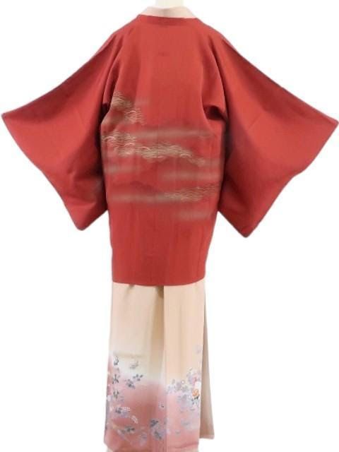  百華 Y 1827 正絹 仕付け糸付 道行コート 着物 羽織 着物 浴衣