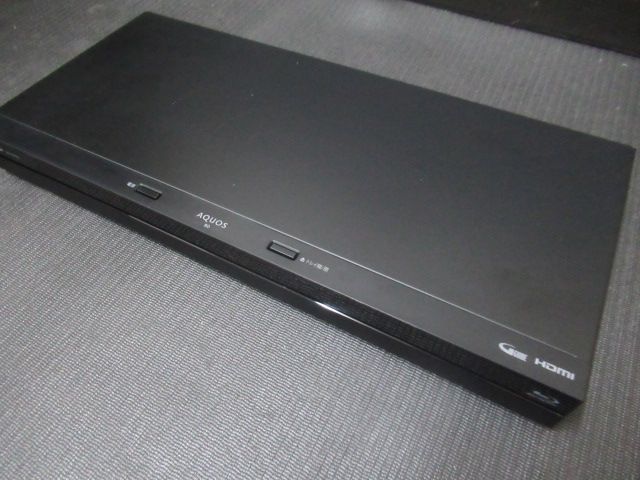 2017年製 品 SHARP シャープ Blu-ray ブルーレイレコーダー BD-NW510 動作 済み DVDプレーヤー HDDレコーダー