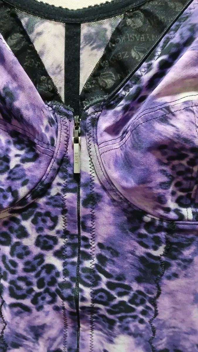 ジェニ 修正 下着 ヒョウ柄 レオパード ランジェリー 80C