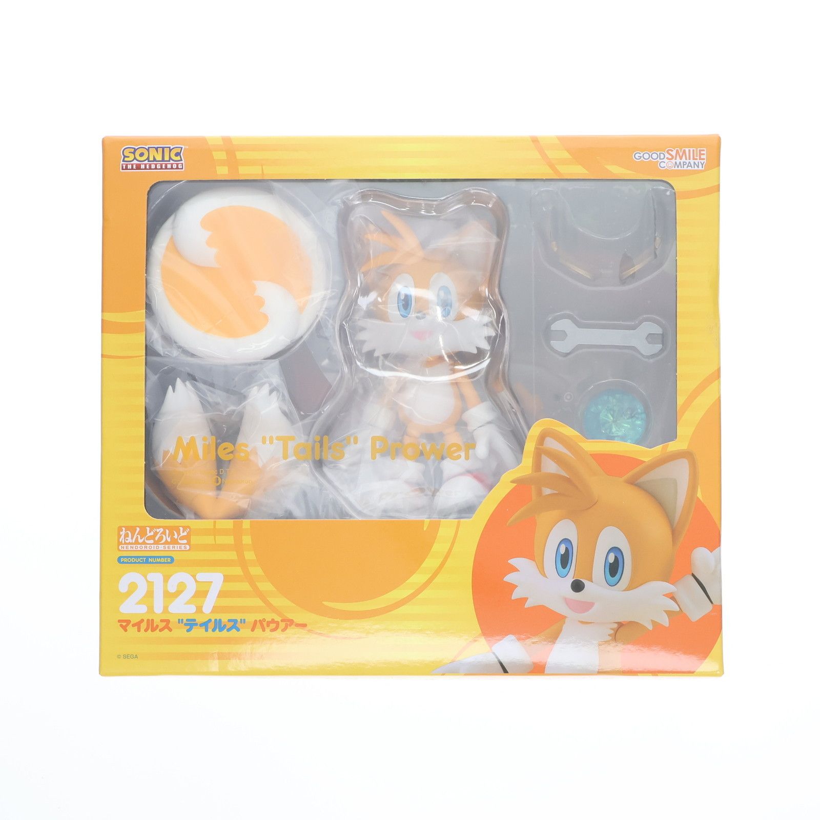 ねんどろいど 2127 テイルス ソニック・ザ・ヘッジホッグ 完成品 可動
