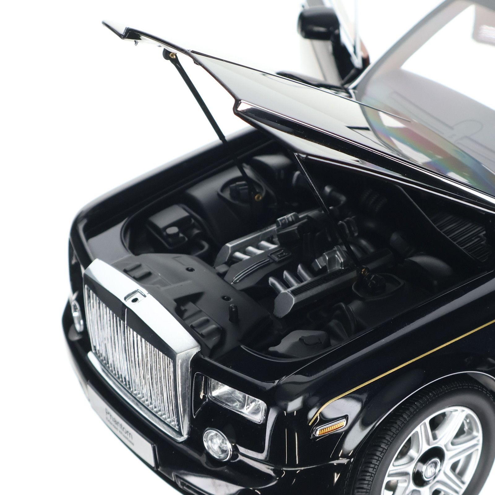 再販) 1/18 ロールス・ロイス ファントム EWB(ブラック) 完成品