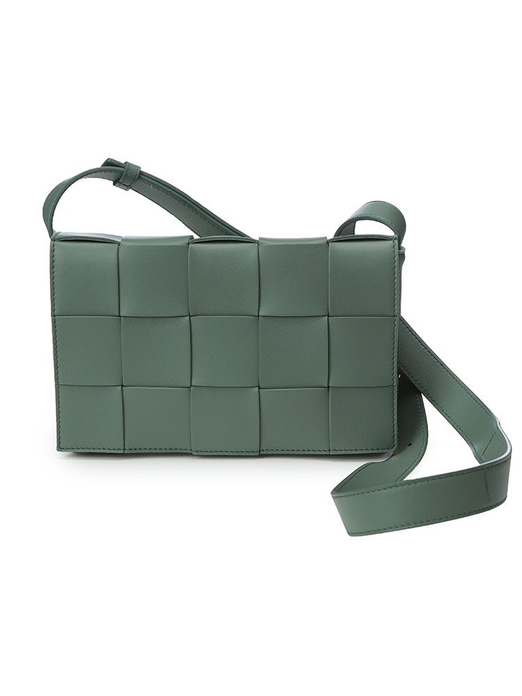 BOTTEGA VENETA ボッテガ ヴェネタ イントレチャート ショルダーバッグ カセット