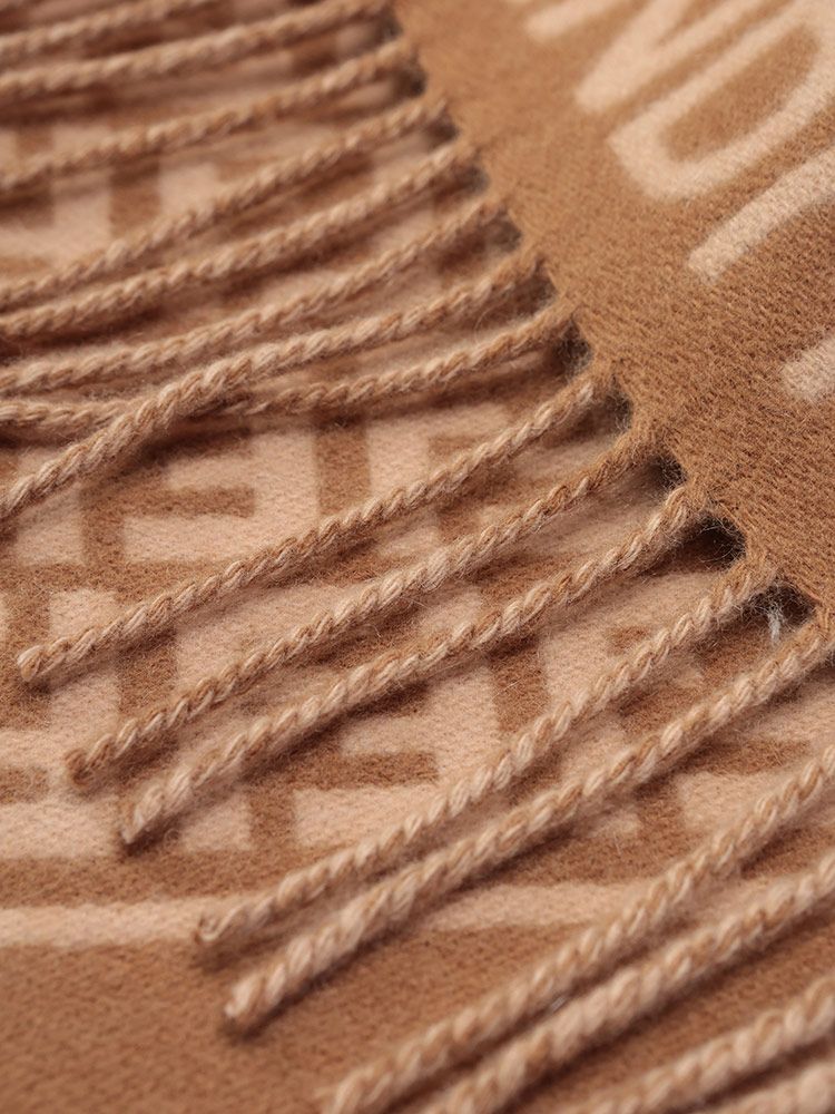  FENDI フェンディ カシミヤ混 ズッカ マフラー その他 小物