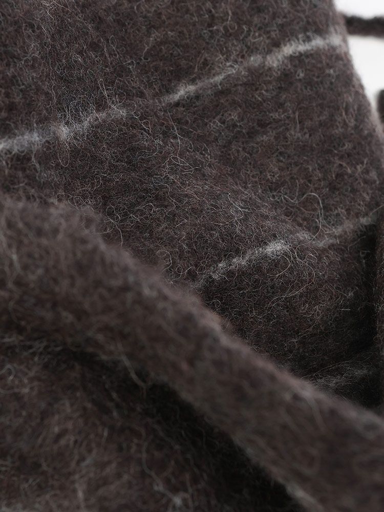 OUR LEGACY アワーレガシー アルパカ混 ストライプ マフラー ESTATE