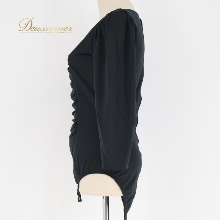 社交ダンス 衣装 レオタード チャコット Chacott ブラック系 黒 無地