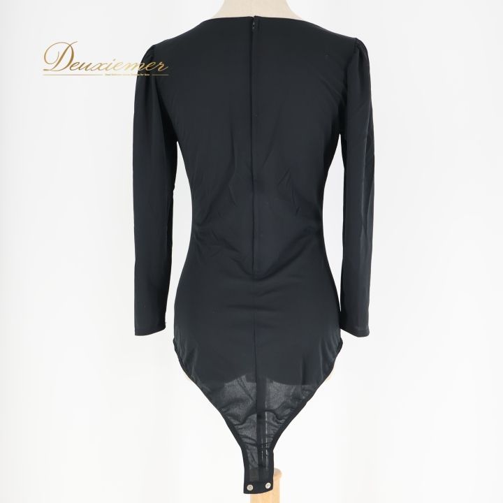 社交ダンス 衣装 レオタード チャコット Chacott ブラック系 黒 無地