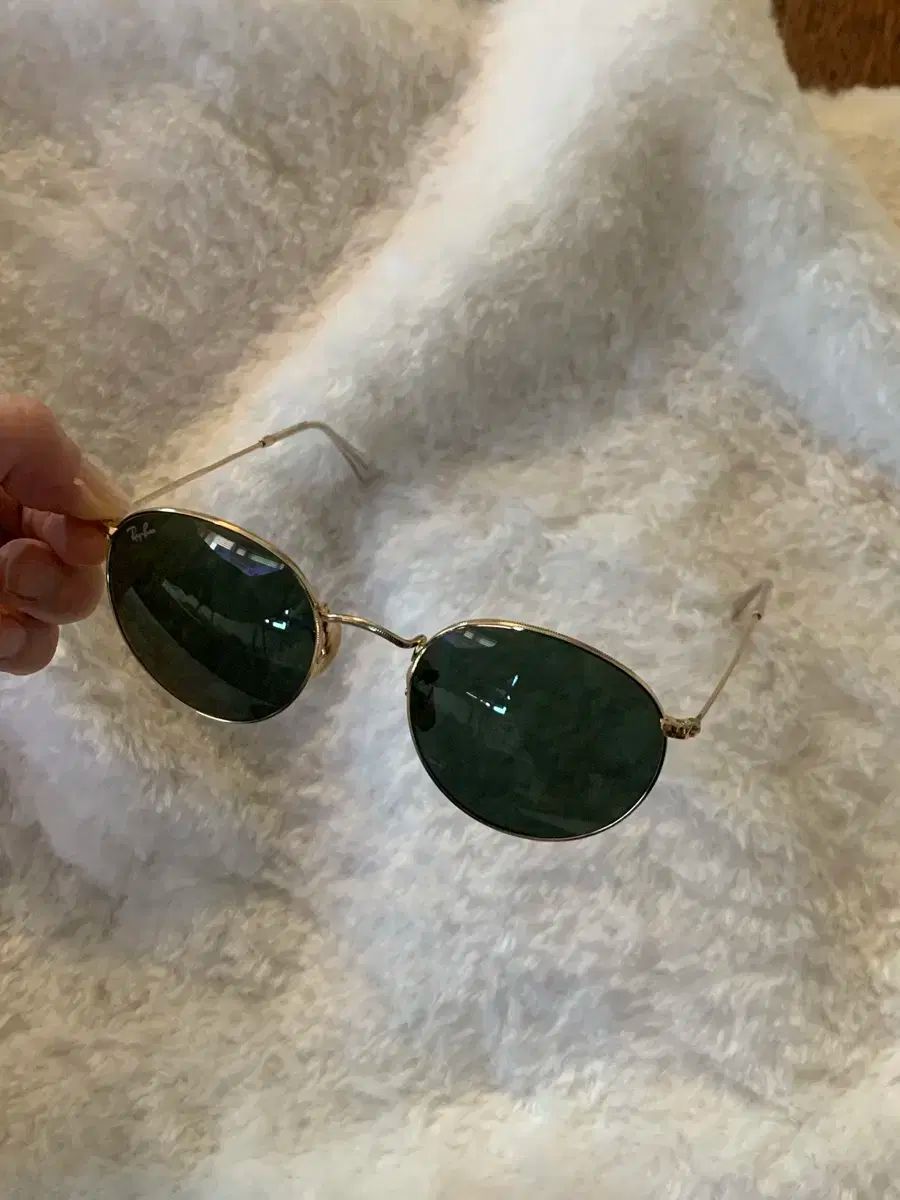 レイバン サングラス ラウンドメタル GOLDテ rb 3447