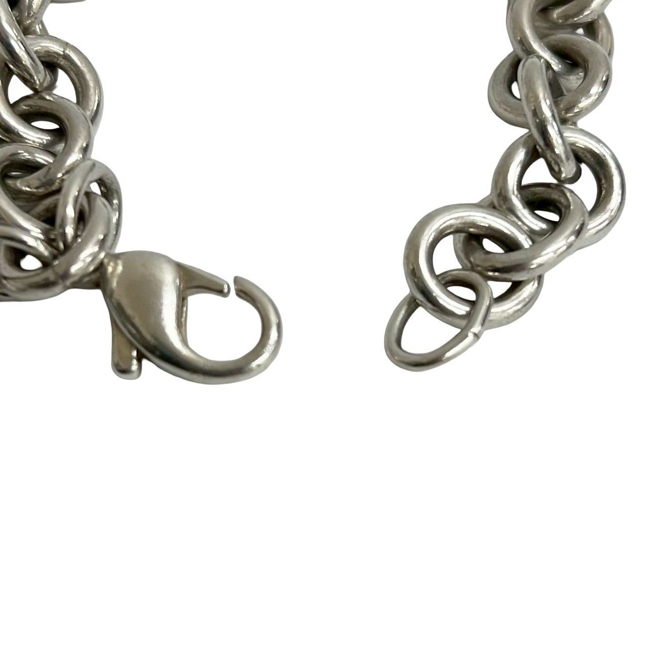 TIFFANY-Co. ティファニー リターントゥ ラウンドタグ ブレスレット シルバー925 チェーン シルバー 39486