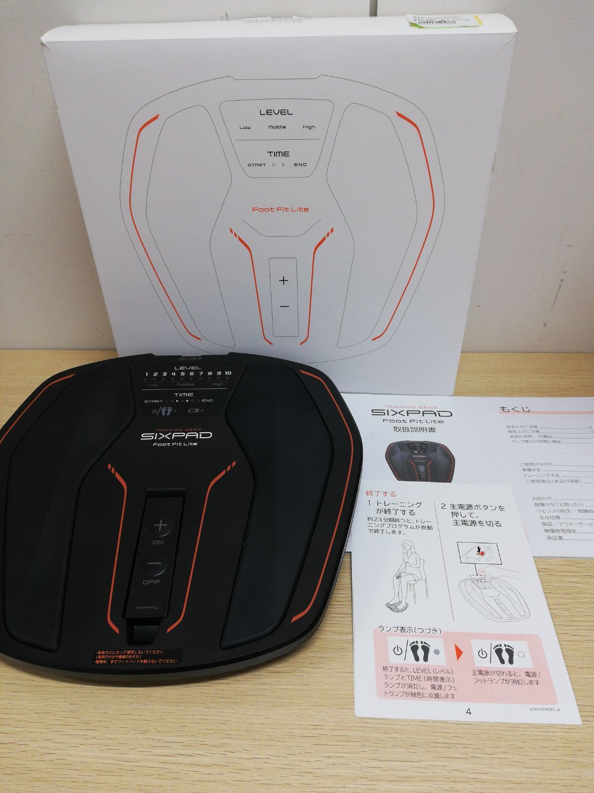 SIXPADシックスパッド Foot Fit Liteフットフィットライト - メルカリ