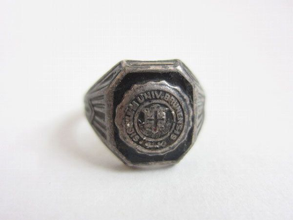 ビンテージ SIGILL UNIV カレッジリング 指輪 メンズ おしゃれ D118XV