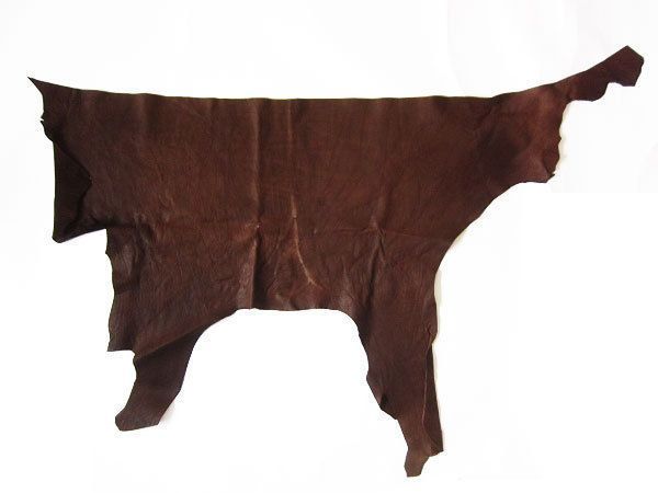 牛革 レザークラフト ハンドクラフト ダークブラウン系 材料 はぎれ バッグ用等 D 129 71 0054 ZV