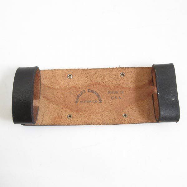 ハーレーダビッドソン レザー ベルト飾り ベルトループ 本革 HARLEY アメリカ製 ビンテージ D 145 71 0001 ZVW