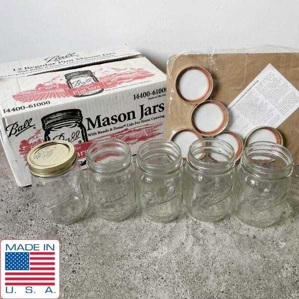 メイソンジャー 5点セット き アメリカ製 00 s D 128-71-4197 ZV