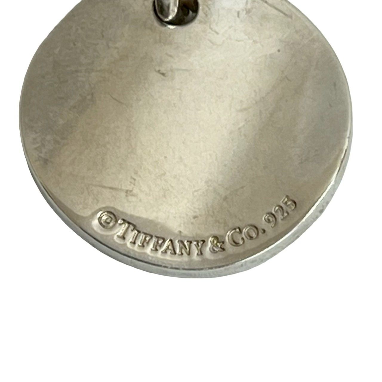 品 TIFFANY-Co. ティファニー ノーツラウンド ブレスレット シルバー925 チェーン バングル ジュエリー 21043