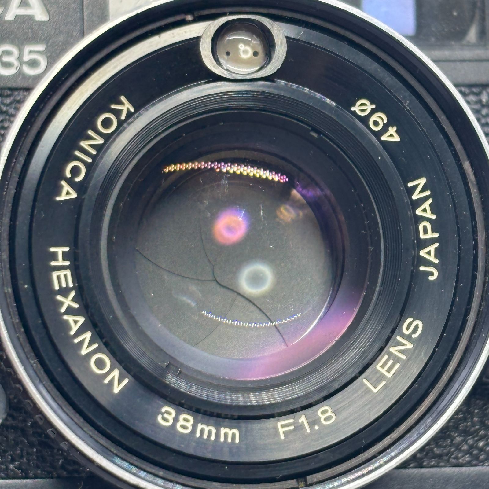 コニカ KONICA C35 FD HEXANON 38mm F1.8 フィルムカメラ ブラック