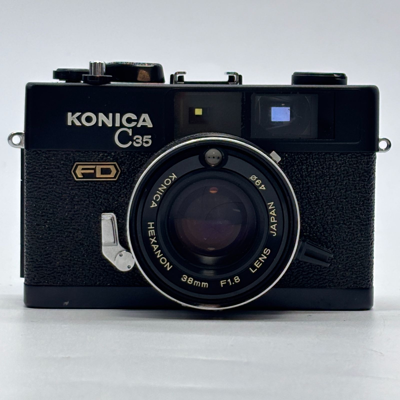コニカ KONICA C35 FD HEXANON 38mm F1.8 フィルムカメラ ブラック