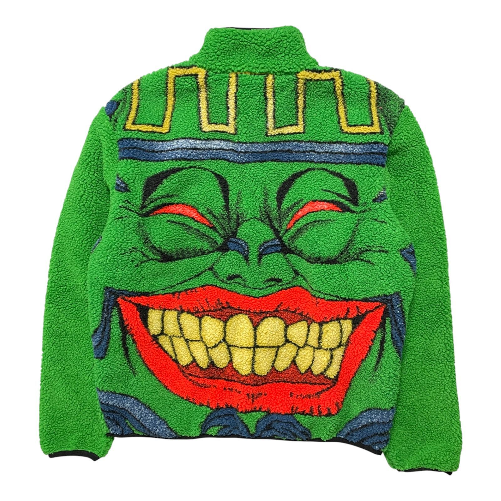 海外 オフィシャル 公式 HYPLAND×YuGiOh! 遊戯王 強欲な壺 シェルパジャケット フリースジャケット ボアジャケット メンズS AA0423