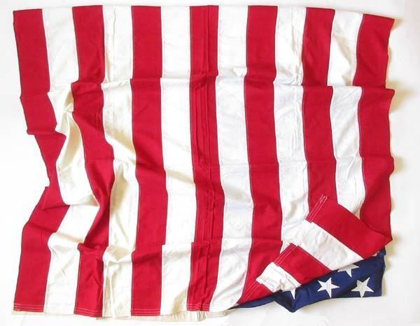 特大 ビンテージ アメリカ国旗 星条旗 50星 フラッグ コットン 146 cm×292 cm インテリア 写真館 ディスプレイ 背景生地 D 128-71-3984 ZV