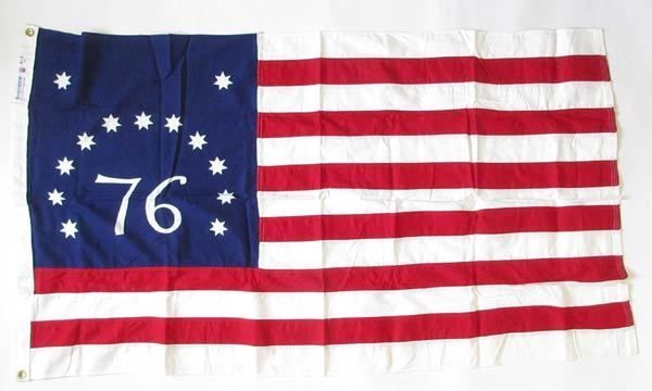 70 s 76星条旗 13スター アメリカ国旗 建国200周年フラッグ 91 cm 159 ベニントン フラッグ 写真館 D 128 71 3995 ZV