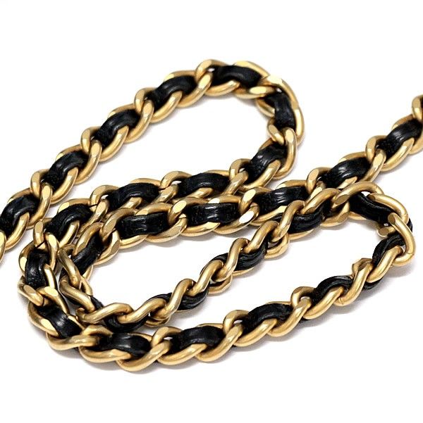 【大注目?売切れ注意】 シャネル CHANEL チョコバー イーストウエスト チェーンショルダーバッグ ラムスキン 黒×ターコイズブルー G金具 6番台 72250