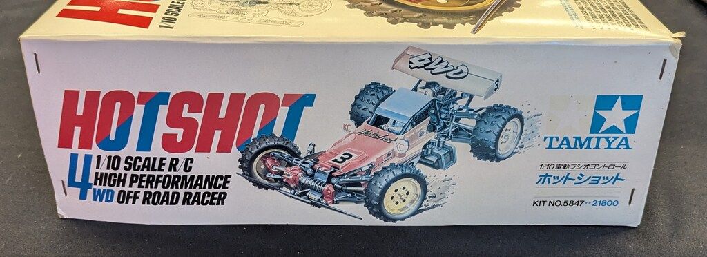 ホットショット タミヤ 1/10 RCキット　4輪駆動レーシングバギー ホットショット タミヤ 1/10 RCキット 4輪駆動レーシングバギー