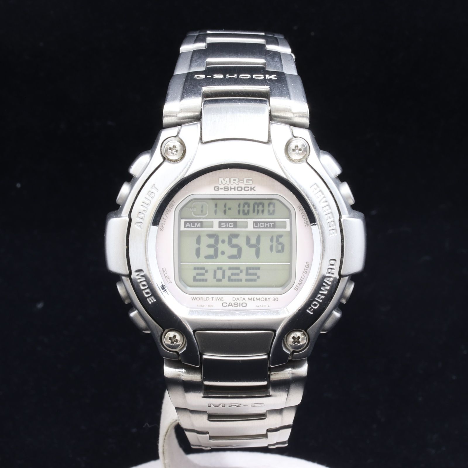 ITI3GXH9K4MK CASIO カシオ G-SHOCK Gショック MR-G MRG-220 クォーツ メンズ 腕時計 シルバー ウォッチ