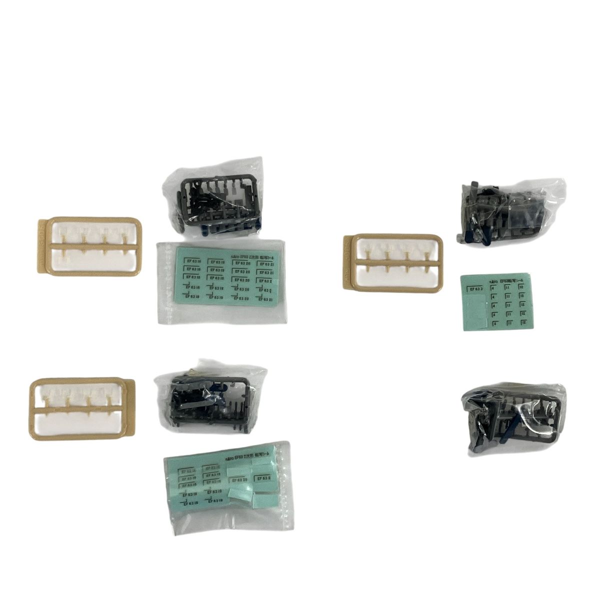 KATO 3057 1 2 EF 63 1次形 2次形 4両セット カトー 鉄道模型 Nゲージ 良好