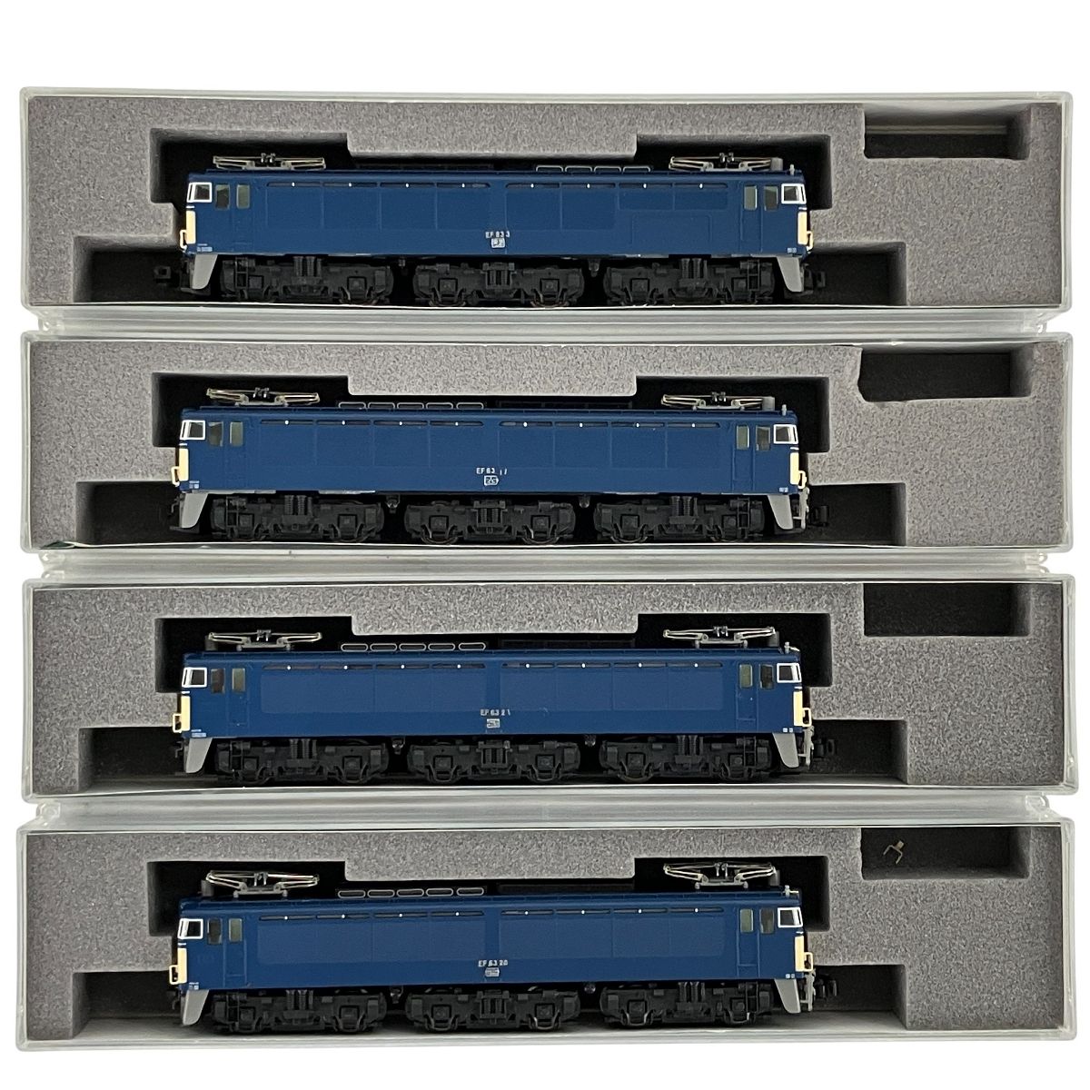 KATO 3057-1×2 / 3057-2×2 EF63 1次形 2次形 4両セット カトー 鉄道