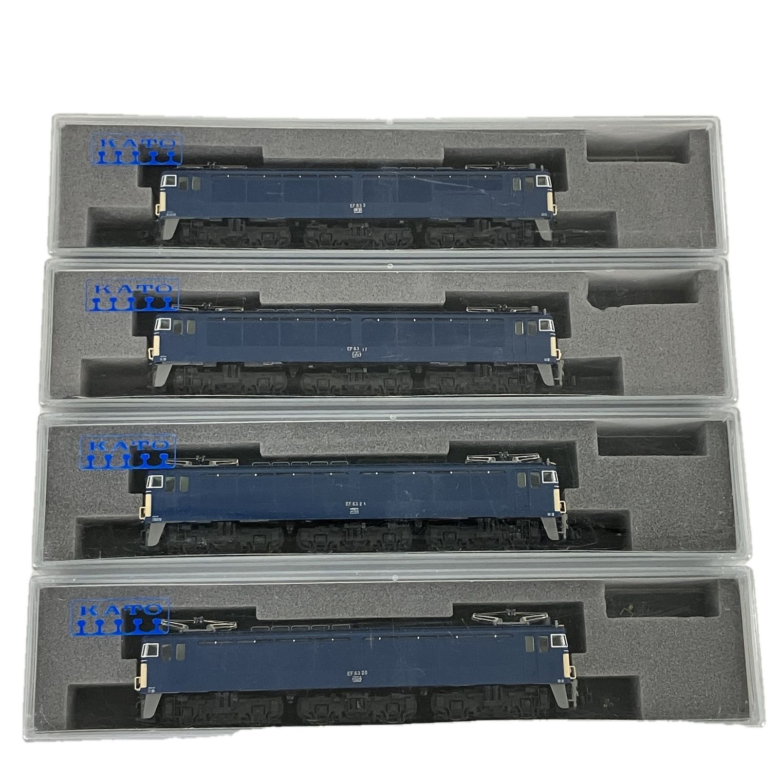 KATO 3057-1×2 / 3057-2×2 EF63 1次形 2次形 4両セット カトー 鉄道