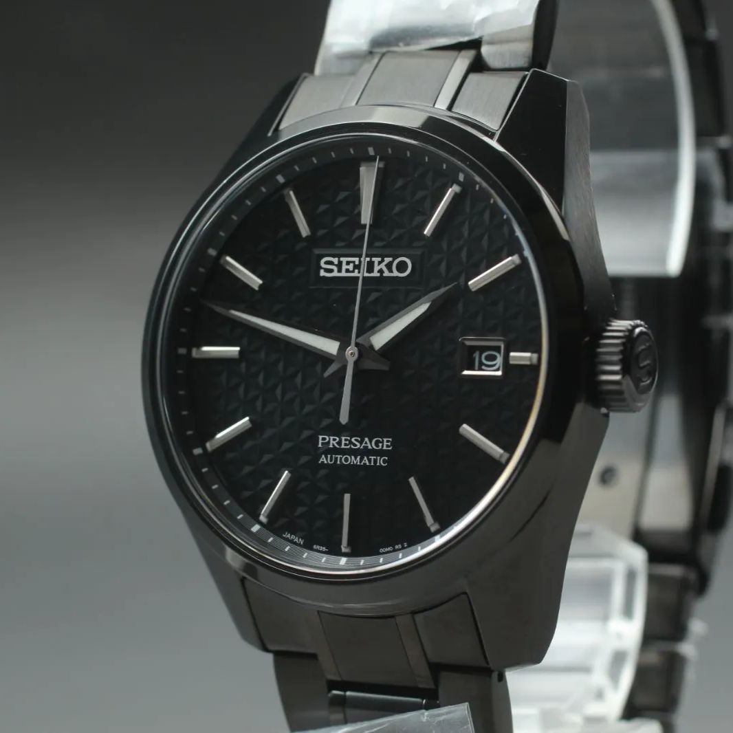 SEIKO プレサージュ SARX091 6R35-00V0 メンズ腕時計 AT SS 黒文字盤