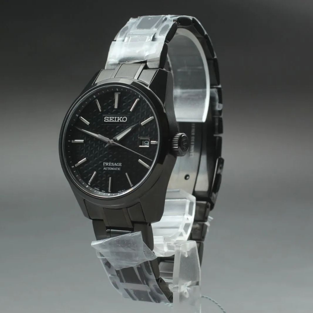 SEIKO プレサージュ SARX091 6R35-00V0 メンズ腕時計 AT SS 黒文字盤