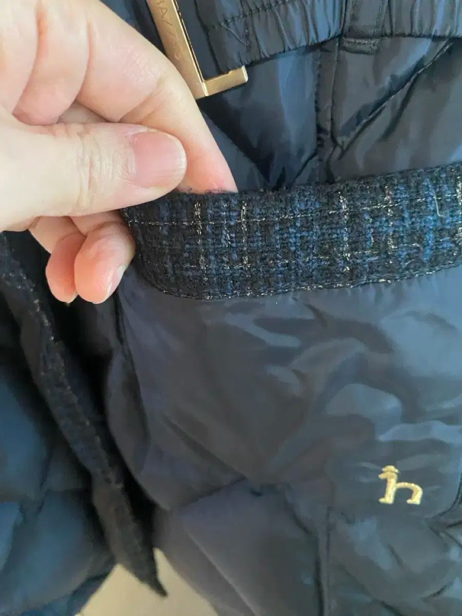 Hazzys Kids へジスキッズ レディース ダウンコート