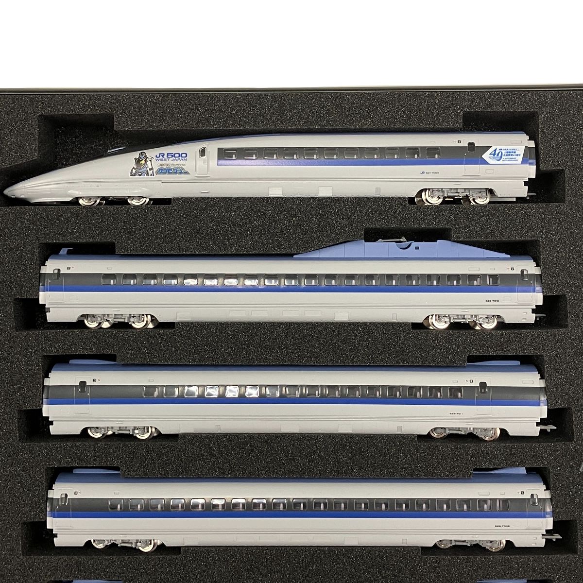 JR 500系 山陽新幹線 カンセンジャーラッピング セット 限定品 TOMIX 98948 JR 500 7000系 山陽新幹線全線開業40周年 カンセンジャー