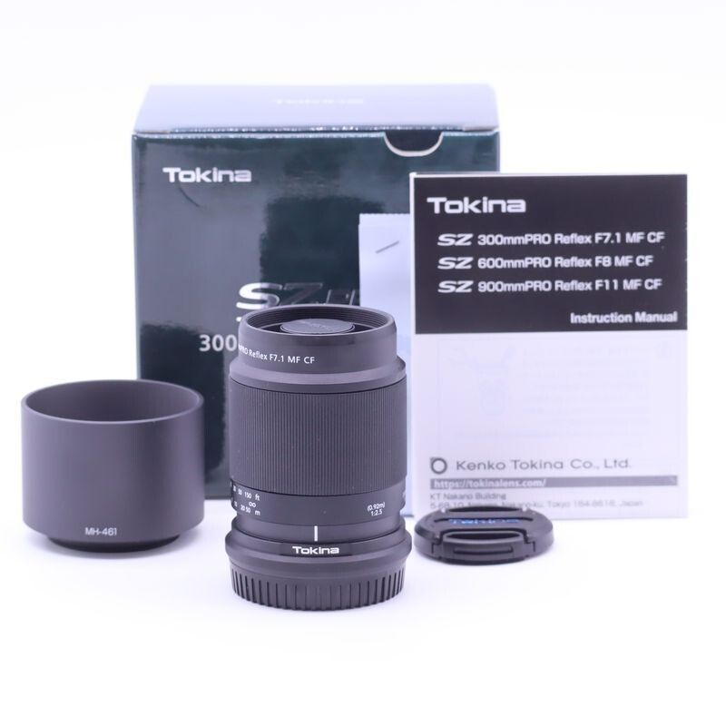 トキナー 望遠ミラーレンズ Tokina SZ 300mm PRO Reflex F7.1 MF CF