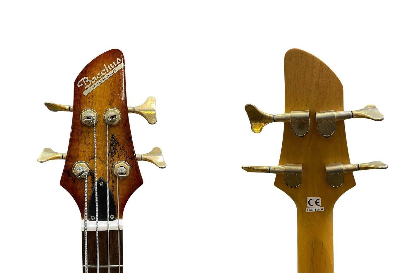 Bacchus ベースギター BOB 650 SP ユニバースシリーズ 生産 スポルテッド 練習 入門 R 4
