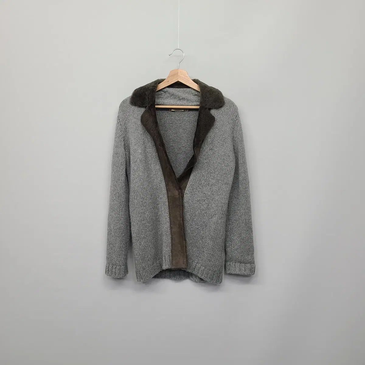 FABIANA FILIPPI ファビアナ フィリッピ カシミア カーディガン グレー S