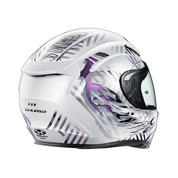 OGK オージーケー シューマ プルーム ホワイトパープル XL SHUMA