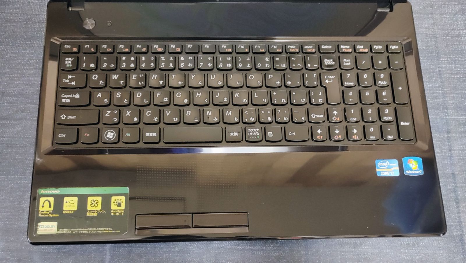 Lenovo ノートパソコン Corei7 メモリ16GB SSD512GB バッテリー良好 大