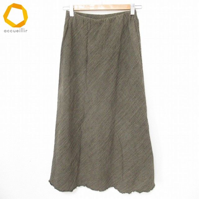ヨーガンレール JURGENLEHL ロングスカート リネン混 レディース a783403