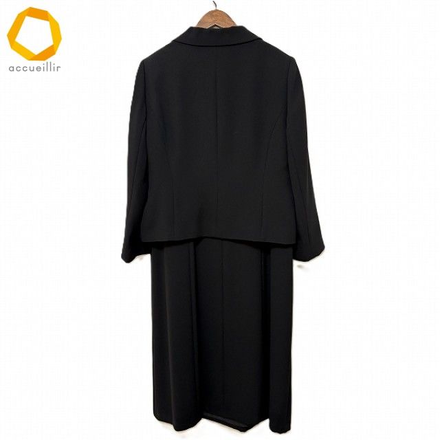 anc ハーディエイミス HARDYAMIES ワンピーススーツ 19 黒 フォーマル ツーピース風ワンピース レディース 977115