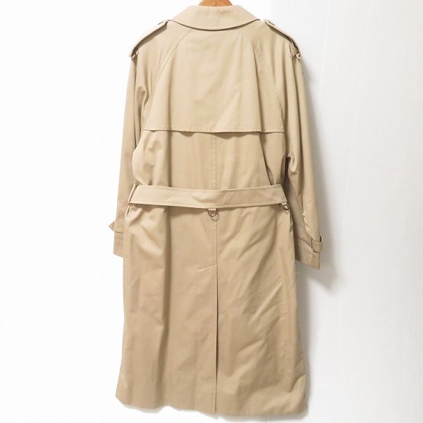 wnc バーバリー BURBERRY コート トレンチコート ベージュ ライナー付き ベルト付き メンズ 853321