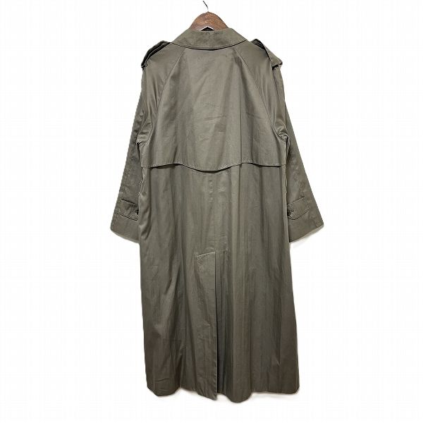 anc バーバリー BURBERRY コート 7A3 カーキ系 トレンチ ノバチェック センターベント レディース 974630