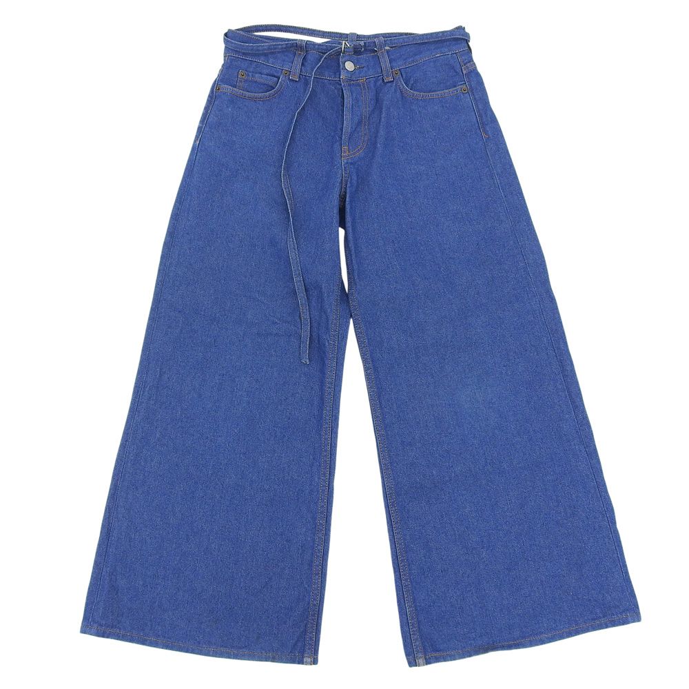 ACNE STUDIOS アクネ ストゥディオズ 2004 FN UNIFORM LH AGUELL BLUE デニム ボトムス レディース ブルー 34 34